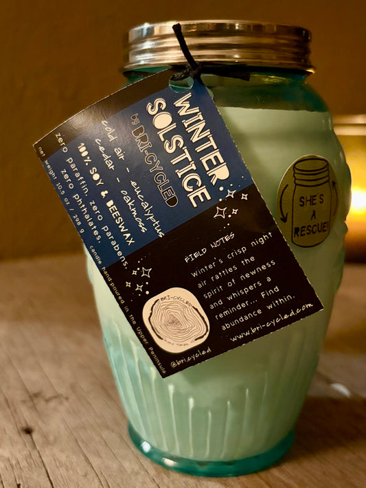 Winter Solstice Candle